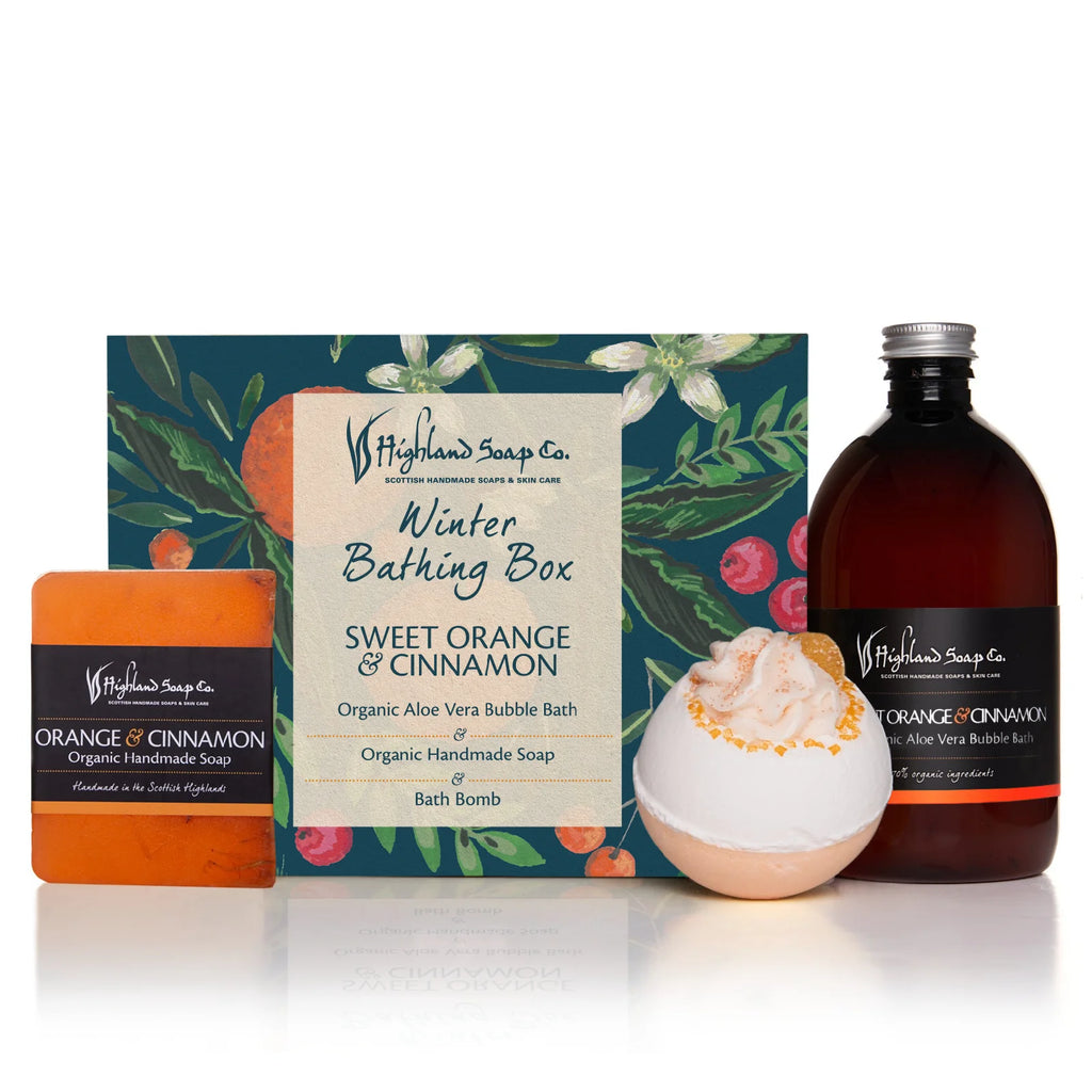 Sweet Orange & Cinnamon Bathing Box Gift Set