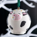 Belleek Classic Daisy the Cow Ornament