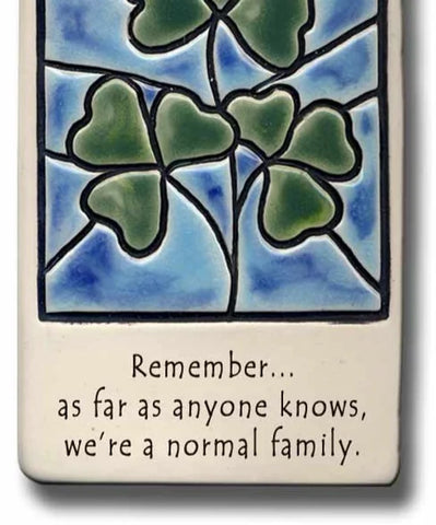"Normal" Family Plaque