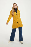 Aran Long Line Cardigan