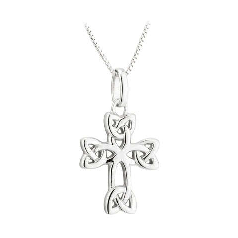 Acara Trinity Knot Cross Pendant