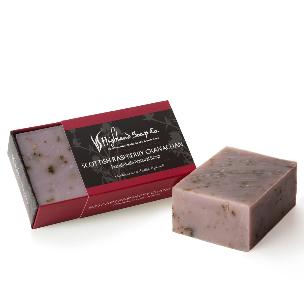 Scottish Raspberry Cranachan Soap - 190g