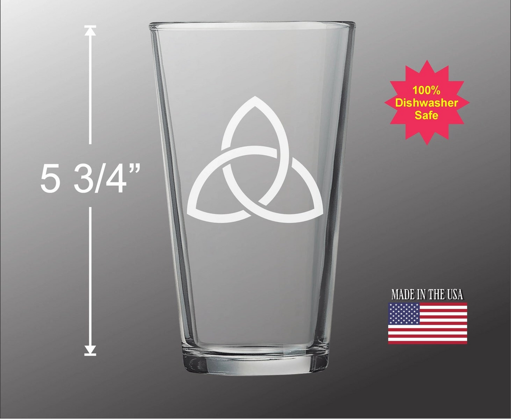 Trinity Knot Pint Glass