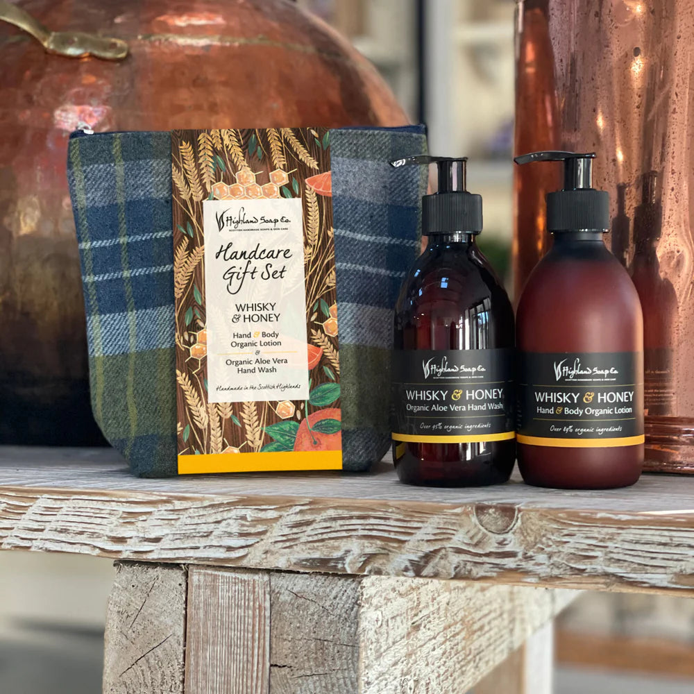 Whiskey & Honey Hand Care Gift Set