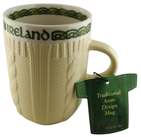 Aran Cable Ireland Mug