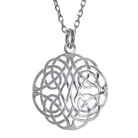 Intricate Celtic Knot Pendant - Small