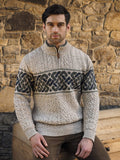 Celtic Knot Half Zip Pullover