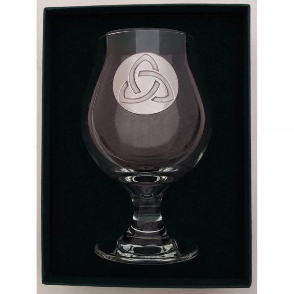 Trinity Knot Belgian Craft Beer Glass