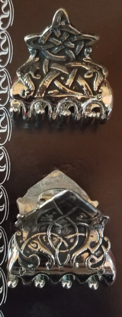 Celtic Knot Claw Clips