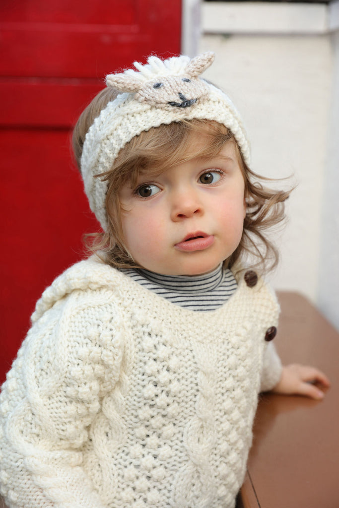 Baby Side Fastening Hooded Sweater