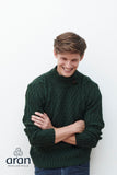 Aran Button Collared Pullover
