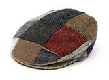 Patchwork Tweed Flatcap