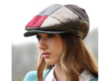 Patchwork Tweed Flatcap