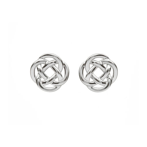 Simple Celtic Knot Stud Earrings