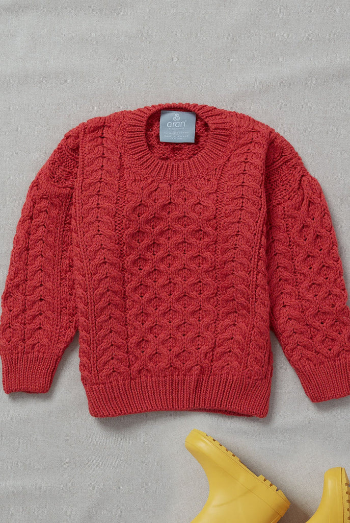 Child's Aran Pullover