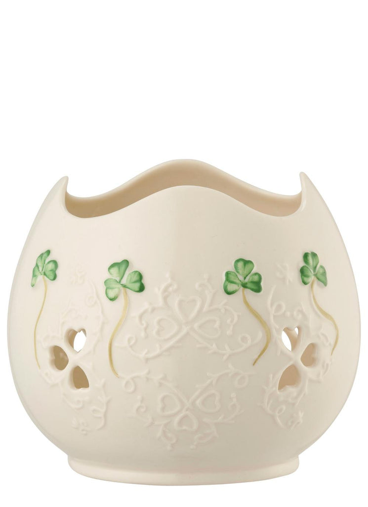 Shamrock Lace Pierced Votive