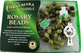 Connemara Marble Oval Bead Rosary