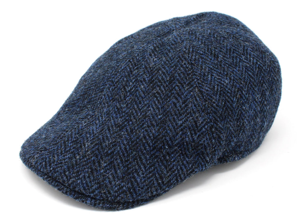 Harris Tweed Blue Erin Cap