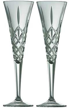 Romance Crystal Champagne Flutes
