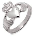 Claddagh Ring - Gents - Sterling Silver