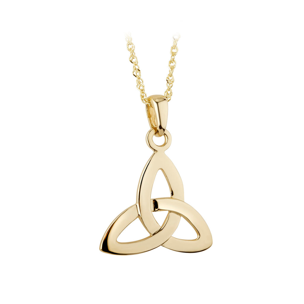 10K Gold Trinity Knot Pendant