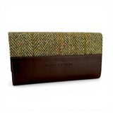 Harris Tweed Envelope Wallet - Country Green