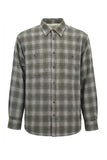 Flannel Fleece Lined Shirt - Moss Green Plaid
