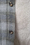 Flannel Fleece Lined Shirt - Moss Green Plaid