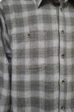 Flannel Fleece Lined Shirt - Moss Green Plaid