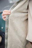 Flannel Fleece Lined Shirt - Moss Green Plaid