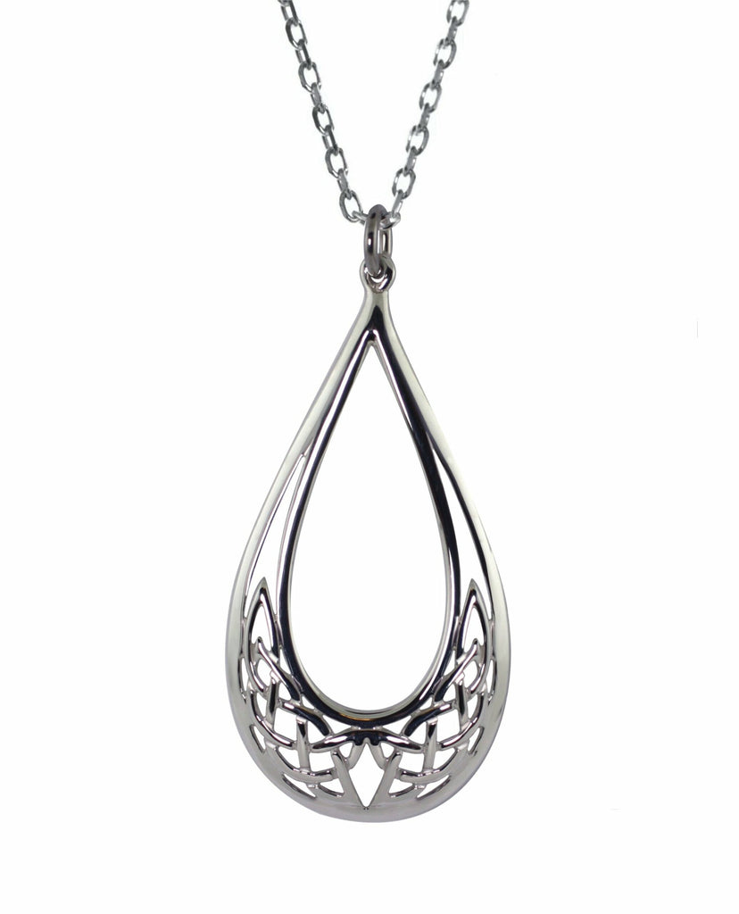 Celtic Knot Teardrop Pendant