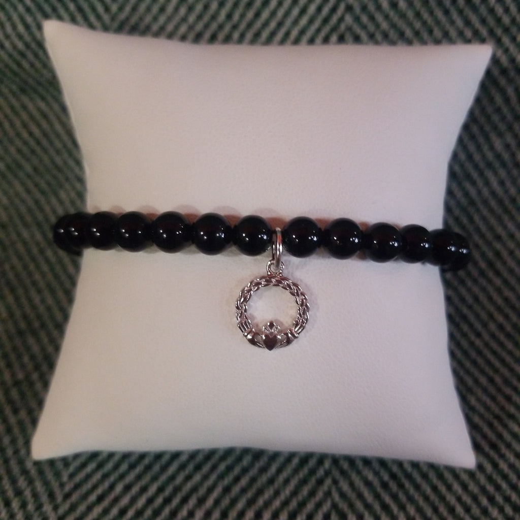 Claddagh Gemstone Bracelet (2 Options)