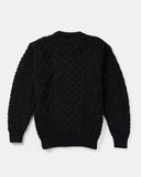 Heritage Aran Pullover - Charcoal