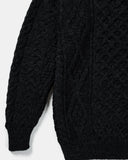 Heritage Aran Pullover - Charcoal
