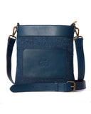 Kerry Tweed and Leather Messenger Bag