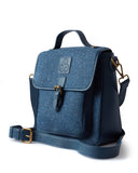 Kerry Tweed and Leather Satchel Bag