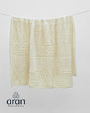 Patchwork Throw - Cream