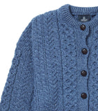 Traditional Aran Cardigan w/Pockets - New Color