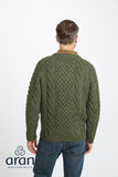 Handknit Traditional Aran Pullover