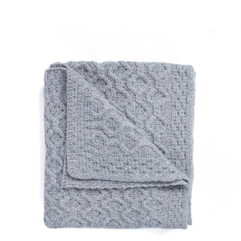Diamond Pattern Throw - Toast