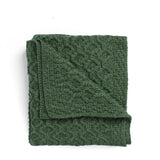 Diamond Pattern Throw - Meadow Green