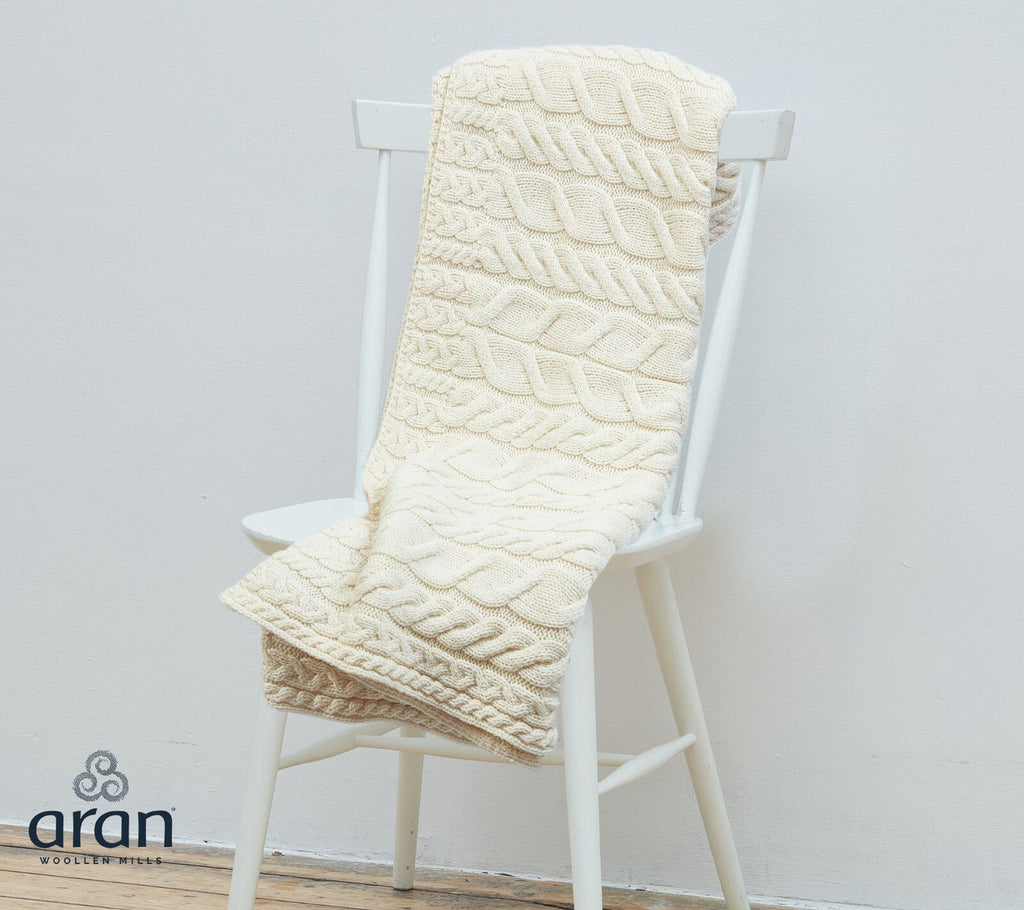 Cable Stitch Throw (2 Colors)