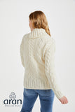 Sweater with Button Neck