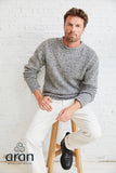 Donegal Tweed Roll Neck Sweater