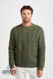 Handknit Traditional Aran Pullover