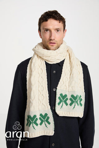 Shamrock Scarf - Cream