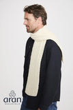 Aran Heritage Scarf - Cream