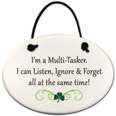 Multi-Tasker Plaque