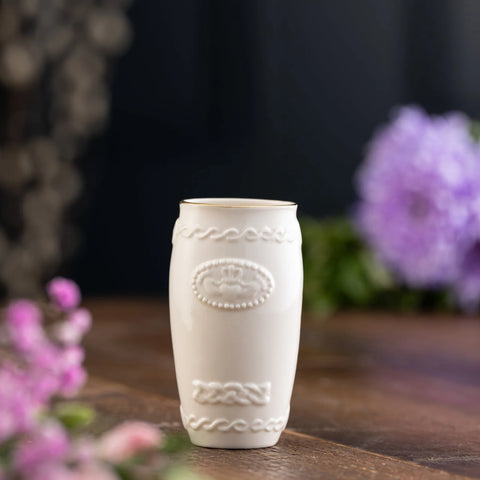 Belleek Classic Claddagh Mini Vase