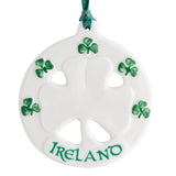 Belleek Classic Ireland Shamrock Ornament